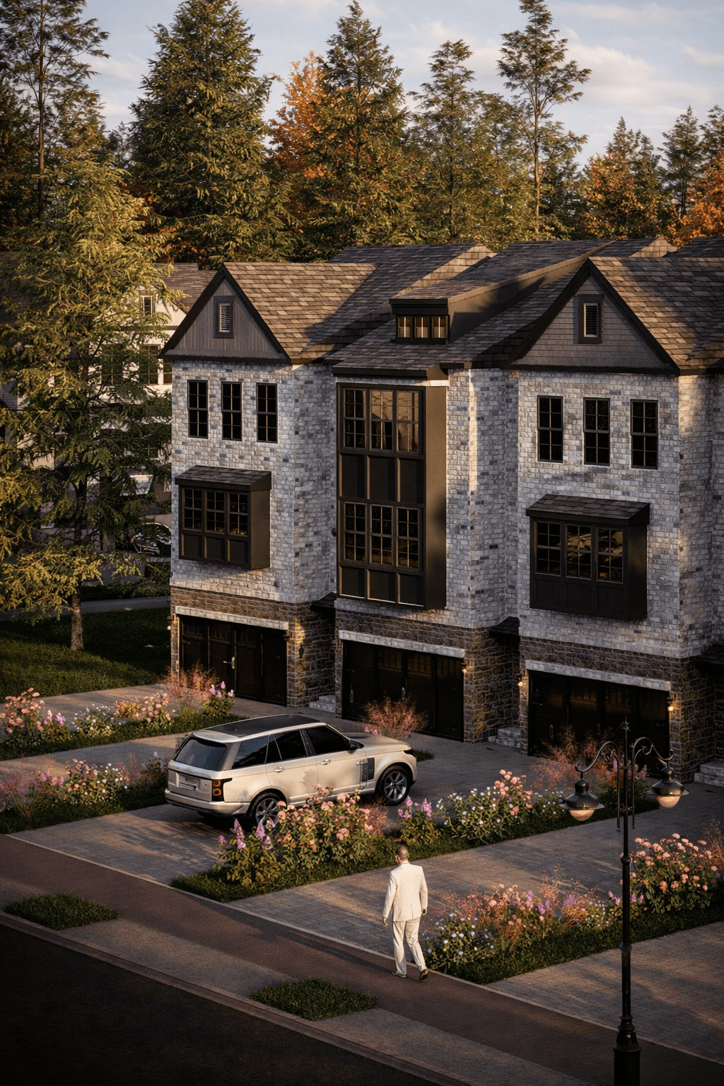 Sydney Oaks streetscape render